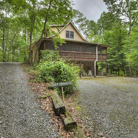 Southern Living Cottage Cozy Up By The Fire Relax On The Porch And Enjoy Peaceful Surroundings Blue Ridge Exterior foto