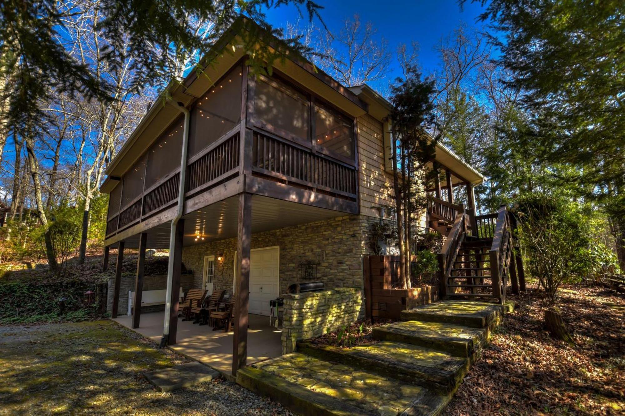 Southern Living Cottage Cozy Up By The Fire Relax On The Porch And Enjoy Peaceful Surroundings Blue Ridge Exterior foto