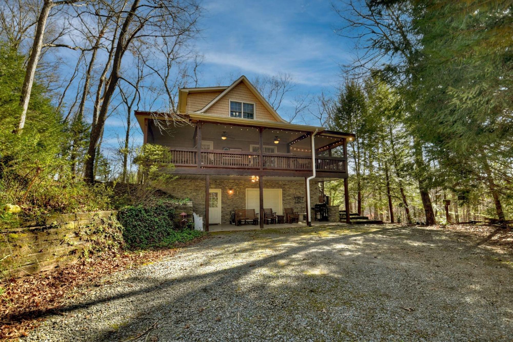 Southern Living Cottage Cozy Up By The Fire Relax On The Porch And Enjoy Peaceful Surroundings Blue Ridge Exterior foto