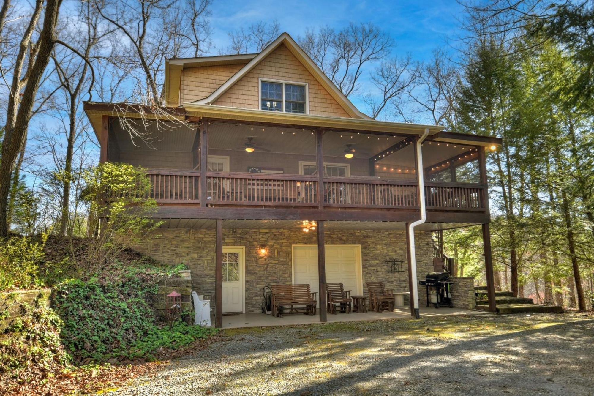 Southern Living Cottage Cozy Up By The Fire Relax On The Porch And Enjoy Peaceful Surroundings Blue Ridge Exterior foto
